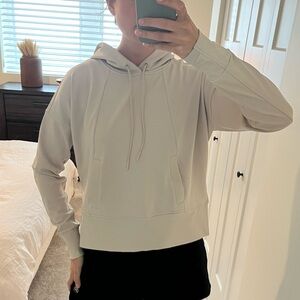 Athleta Cream Hoodie